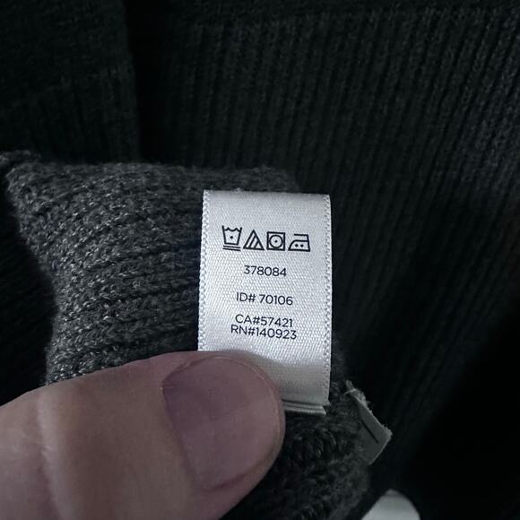 Lou & Grey Ribbed Oversized Tunic Turtleneck Sweater XL - Picture 7 of 9